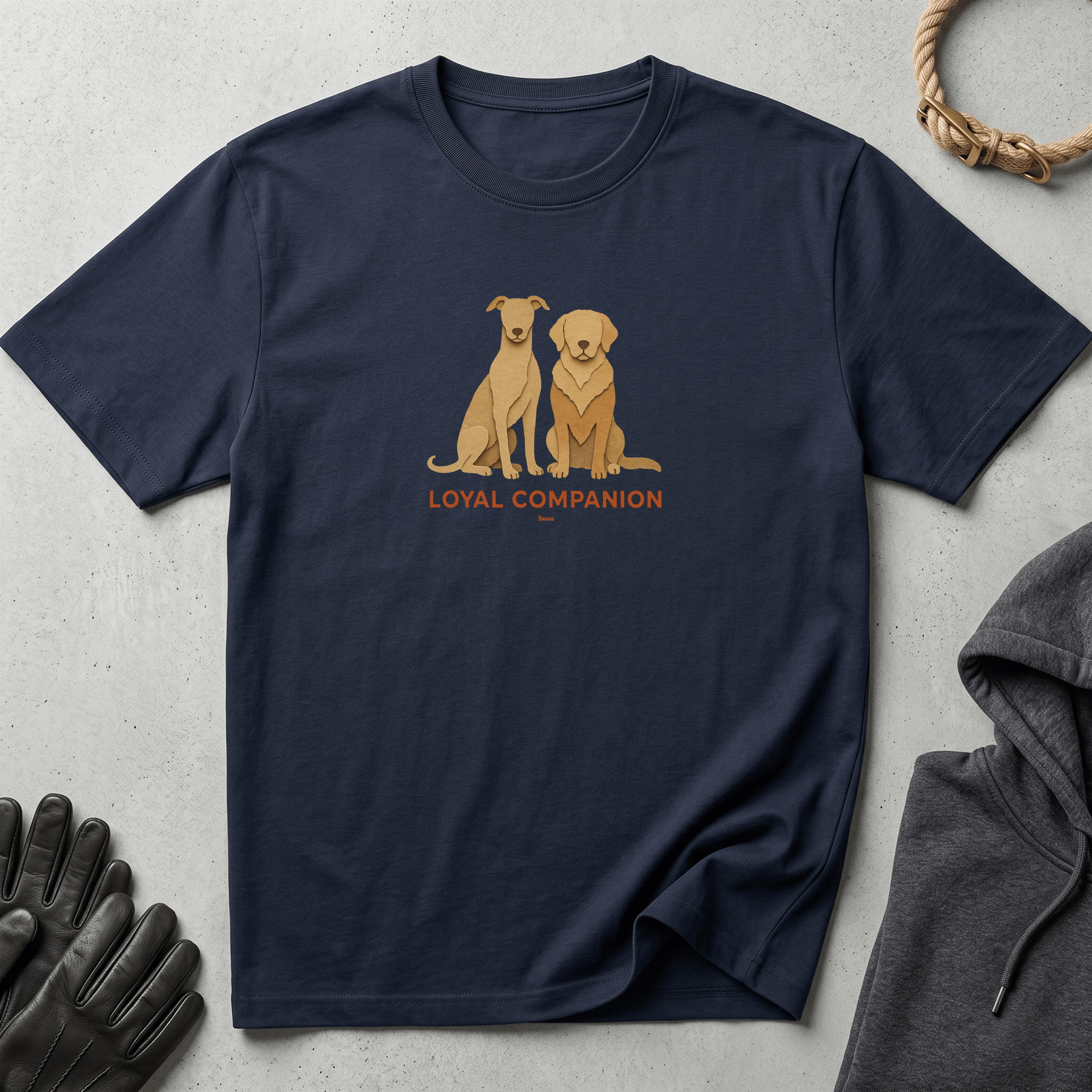 Snago T-Shirt The Loyal Companion Dog and Cat Tees for Pet Parents