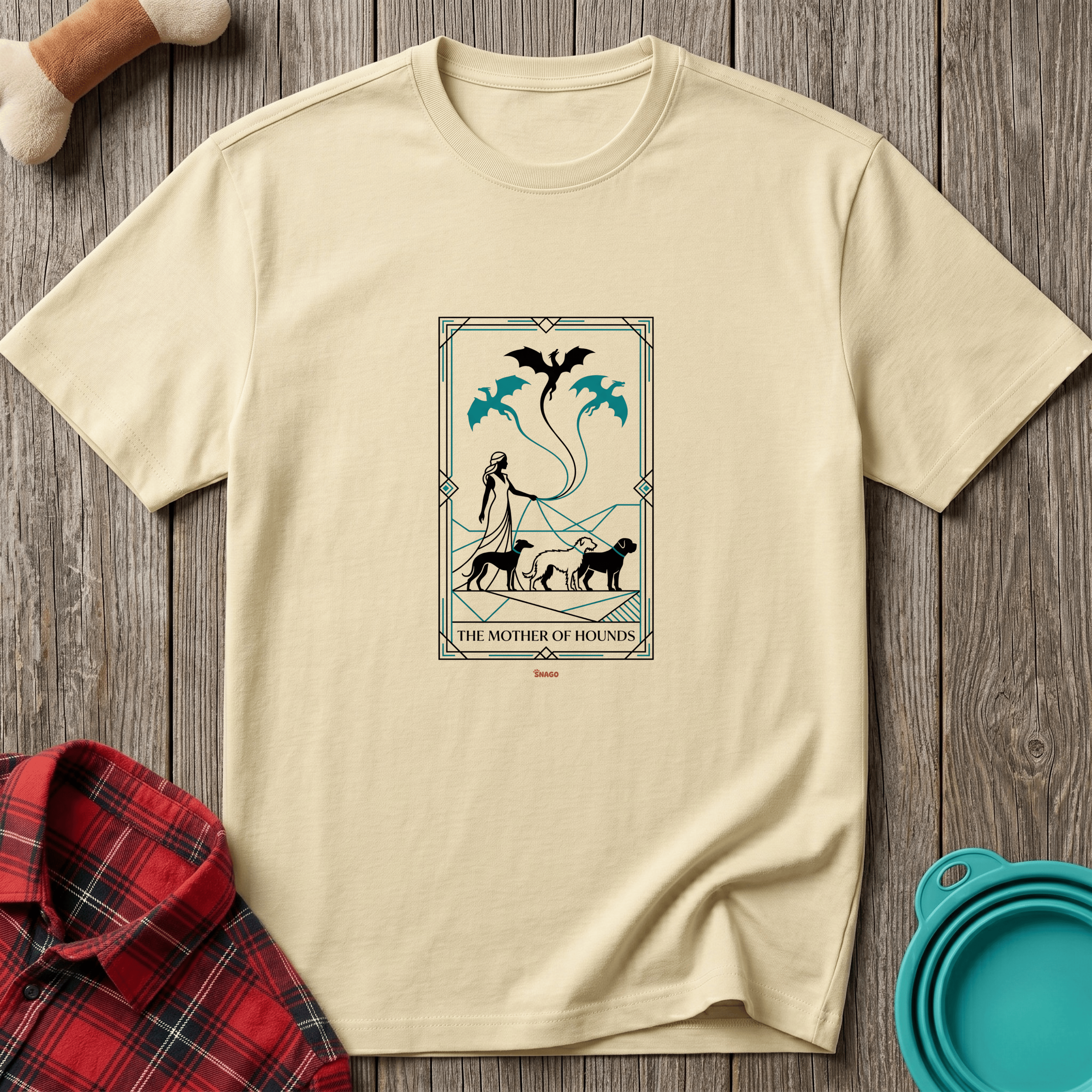 Snago T-Shirt The Mother Of Hounds Dog and Cat Tees for Pet Parents