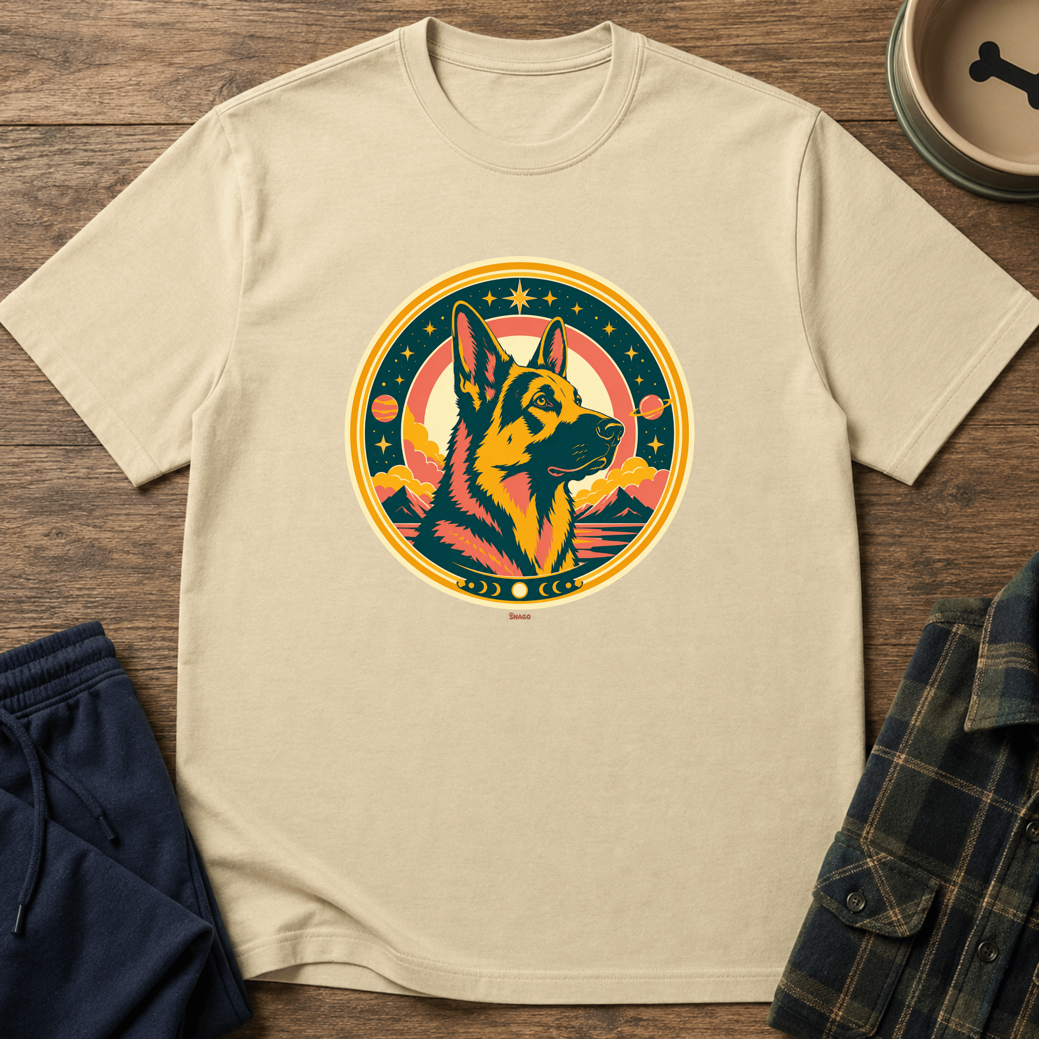 Snago T-Shirt The North Star Dog and Cat Tees for Pet Parents