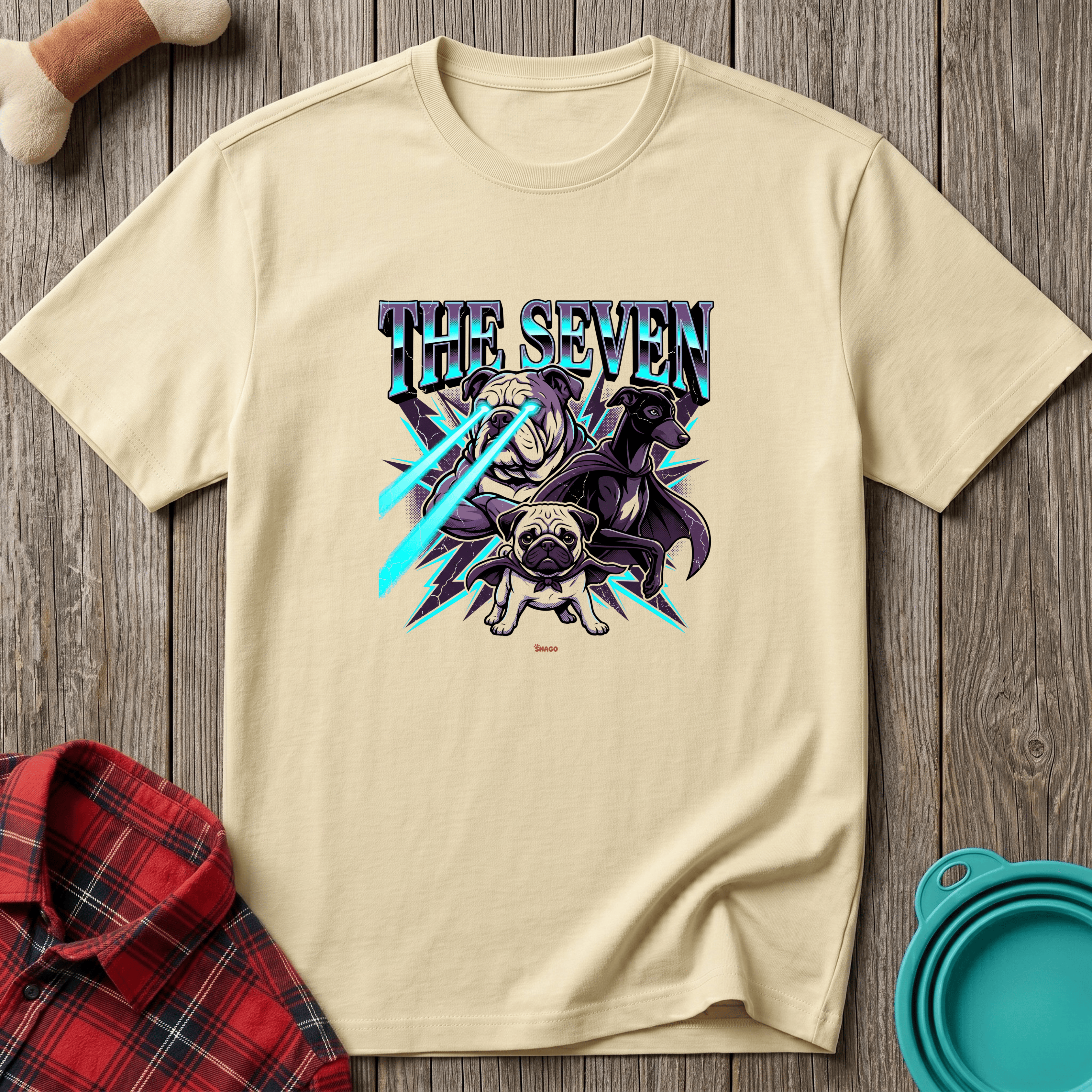 Snago T-Shirt The SEVEN Dog and Cat Tees for Pet Parents