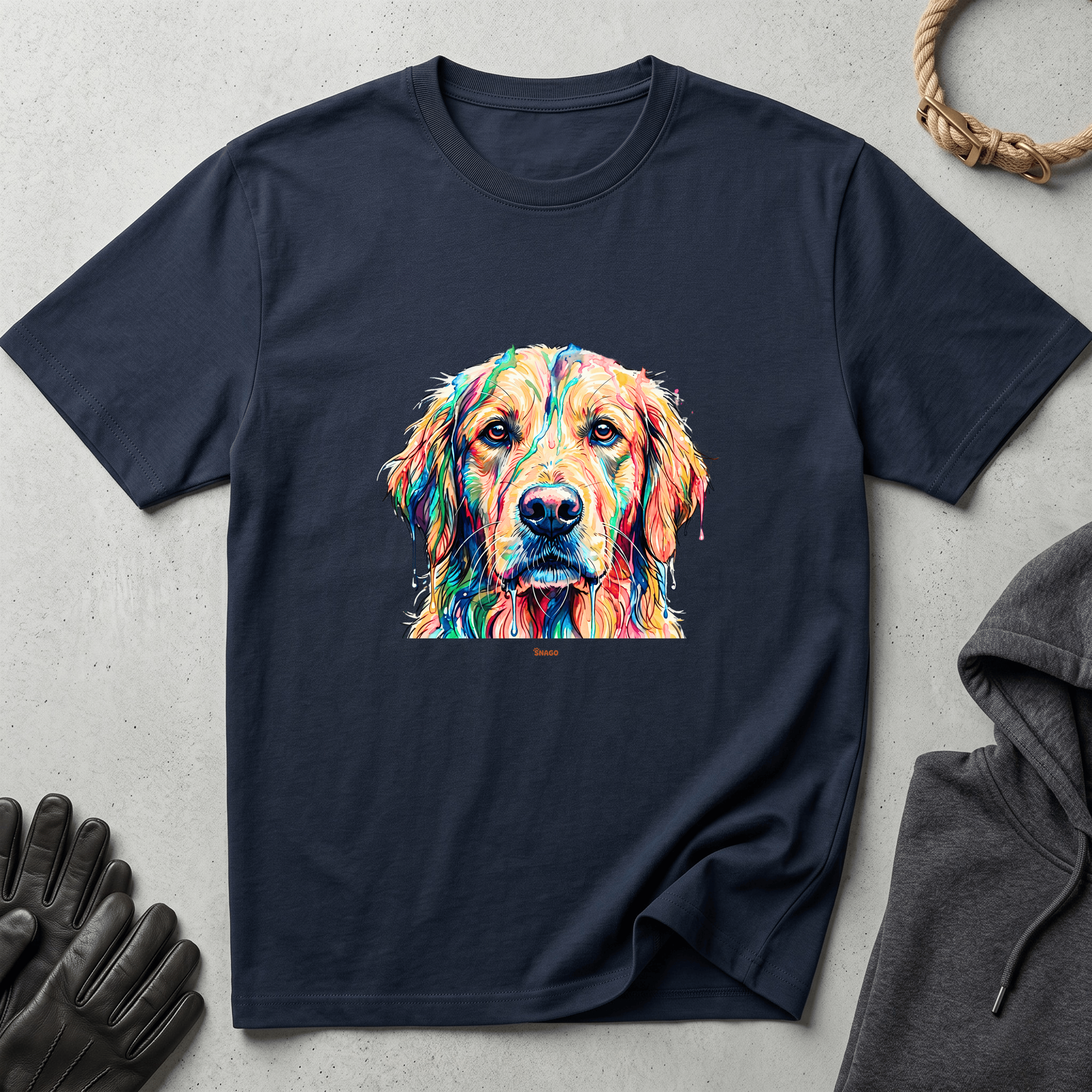 Snago T-Shirt Vibrant Doggo Dog and Cat Tees for Pet Parents