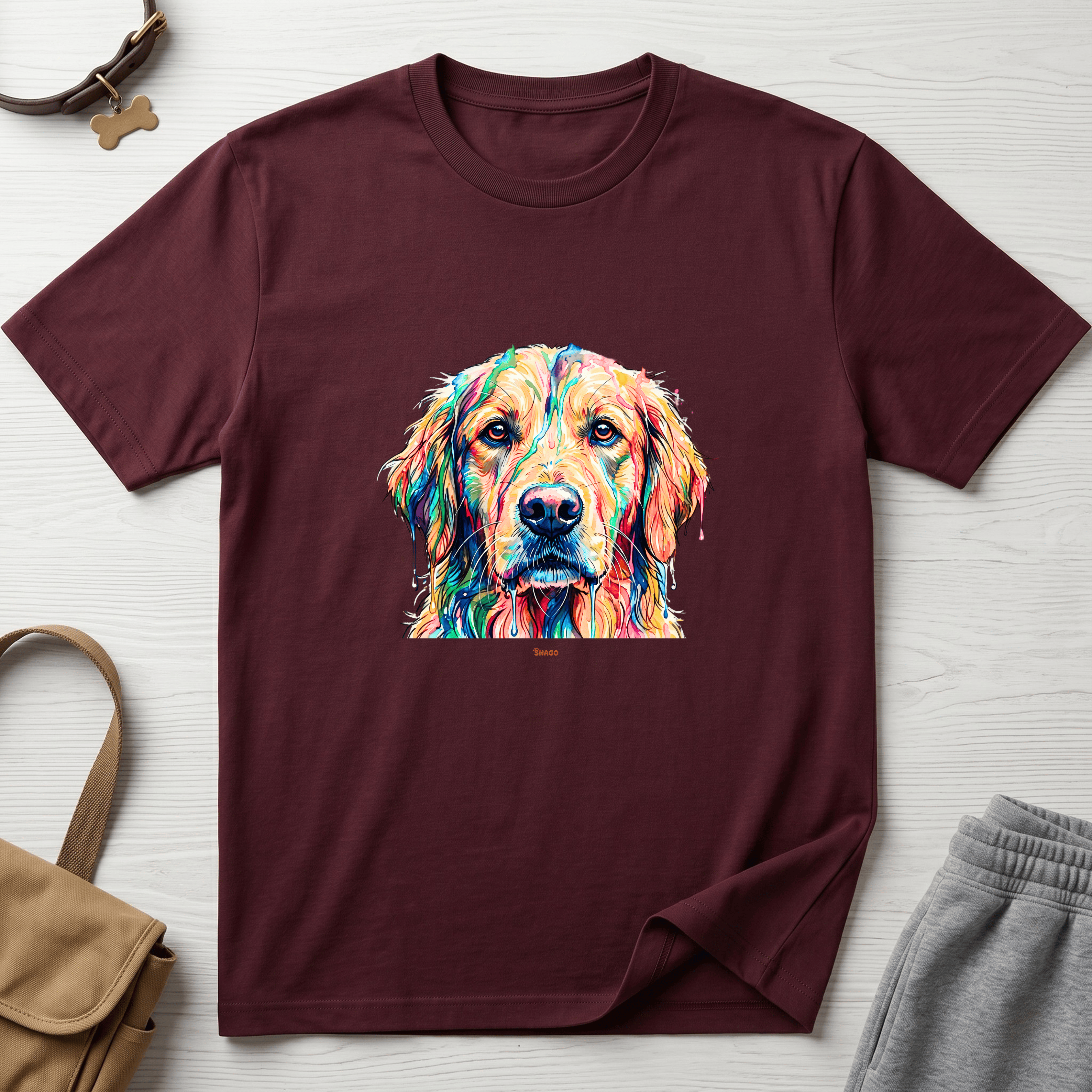 Snago T-Shirt Vibrant Doggo Dog and Cat Tees for Pet Parents