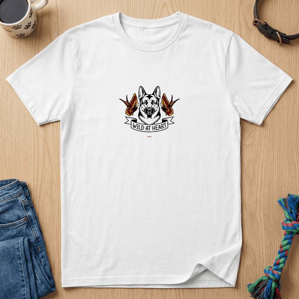 Snago T-Shirt Wild At Heart Dog and Cat Tees for Pet Parents